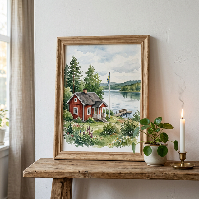 Exempel på present från Johan